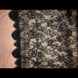 Lingerie slip long and elegant.